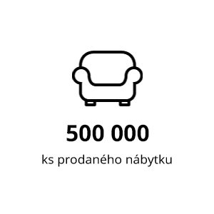 500 000 ks prodaného nábytku